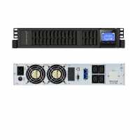 POWERWALKER by BLUEWALKER Online USV-Anlage - VFI 3000 CRM LCD - 2400 W - Eingang 1x C20 - Ausgang 4x IEC C13