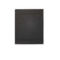 19"-Serverschrank RZA von TRITON - 22 HE - BxT 600x1000 mm - perforierte Türen - zerlegbar - schwarz