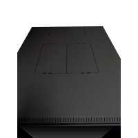 19"-Serverschrank/Netzwerkschrank RZA von TRITON - 32 HE - BxT 600x900 mm - Front-Sichttür - RückWAND - schwarz- zerlegbar