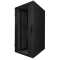 19"-Serverschrank/Netzwerkschrank RZA von TRITON - 32 HE - BxT 600x900 mm - Front-Sichttür - RückWAND - schwarz- zerlegbar