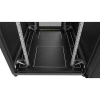 19"-Serverschrank SZB IT - 24 HE - 800 x 1000 mm - perforierte Türen - schwarz