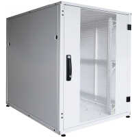 19"-Serverschrank SZB IT - 24 HE - 800 x 1000 mm - perforierte Türen - lichtgrau