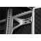 Schallgedämmter Serverschrank SILENCE RACK - 42 HE - 4 SILENT-Lüfter - 800 x 1.200 mm - Sichttür - Vollblechtür - lichtgrau
