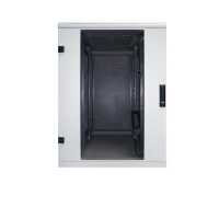 19"-Serverschrank RZA von TRITON - 22 HE - BxT 800x1000 mm - perforierte Türen - zerlegbar - lichtgrau
