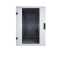 19"-Serverschrank RZA von TRITON - 22 HE - BxT 800x1000 mm - perforierte Türen - zerlegbar - lichtgrau