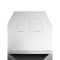 19"-Serverschrank RZA von TRITON - 22 HE - BxT 800x1000 mm - perforierte Türen - zerlegbar - lichtgrau