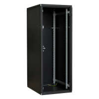 19"-Netzwerkschrank SZB IT - 33 HE - 600 x 800mm - Glastür - schwarz