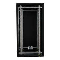 19"-Netzwerkschrank SZB IT - 33 HE - 600 x 800mm - Glastür - schwarz