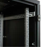 19"-Netzwerkschrank SZB IT - 33 HE - 600 x 800mm - Glastür - schwarz