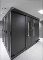 19"-Serverschrank SZB IT - 45 HE - 800 x 1200 mm - perforierte Türen - schwarz