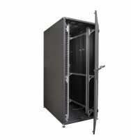 19"-Serverschrank SZB IT - 45 HE - 800 x 1200 mm - perforierte Türen - schwarz