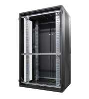 19"-Serverschrank SZB IT - 45 HE - 800 x 1200 mm - perforierte Türen - schwarz