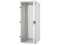 19"-Serverschrank/Netzwerkschrank RZA von TRITON - 42 HE - BxT 800x1000 mm - Sichttür - perf. Rücktür - lichtgrau - zerlegbar
