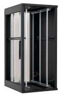 19"-Serverschrank/Netzwerkschrank RZA von TRITON - 42 HE - BxT 800x1000 mm - Sichttür - perf. Rücktür - schwarz - zerlegbar