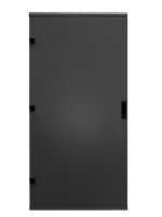 19"-Serverschrank RZA von TRITON - 42 HE - BxT 800x1000 mm - Sichttür - perf. Rücktür - schwarz - zerlegbar