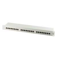 Quality 19" - Patchpanel - 1HE - Cat.6 - 24 Port -...