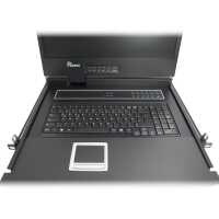 19" TFT-Schublade / Admin-Konsole - inkl. 4-Port...