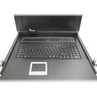 19" TFT-Schublade / Admin-Konsole - inkl. 16-Port...