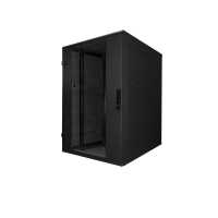 19"-Serverschrank RZA von TRITON - 27 HE - BxT 800x1000 mm - Front-Sichttür - RückWAND - schwarz - zerlegbar