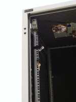 Schallgedämmter Serverschrank SILENCE RACK - 33 HE - 600 x 800 mm - lichtgrau