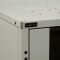 Schallgedämmter Serverschrank SILENCE RACK - 24 HE - 2 SILENT-Lüfter - 600 x 1.000 mm - Sichttür - Vollblechtür - lichtgrau