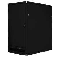 Schallgedämmter Serverschrank SILENCE RACK - 24 HE - 600 x 1.000 mm - schwarz