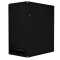 Schallgedämmter Serverschrank SILENCE RACK - 24 HE - 2 SILENT-Lüfter - 600 x 800 mm - Sichttür - Vollblechtür - schwarz