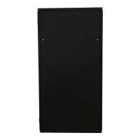 Schallgedämmter Serverschrank SILENCE RACK - 33 HE - 2 SILENT-Lüfter - 600 x 800 mm - Glastür - Vollblechrückwand - schwarz