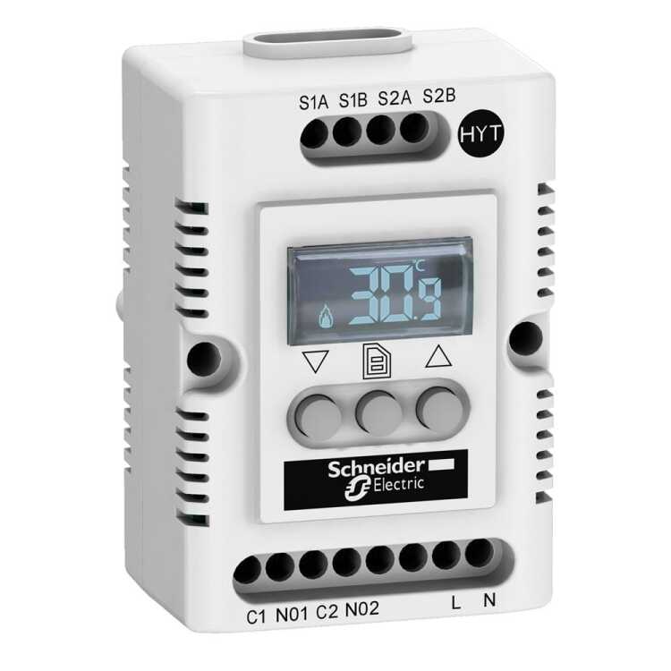 Thermostat und elektronisches Hygrostat - Hygrotherm für 230V