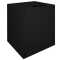Schallgedämmter 19"-Schrank SILENCE RACK Office - 18 HE - 1 SILENT-Lüfter - BxT 600x600 mm - Glastür - schwarz