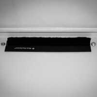 19"-Schrank RESISTER - erhöhter Staubschutz - 15 HE - Glastür - BxT 600x600mm - lichtgrau