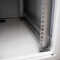 19"-Schrank RESISTER - erhöhter Staubschutz - 15 HE - Glastür - BxT 600x600mm - lichtgrau