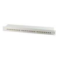 Quality 19-Patchpanel - 1 HE - Cat.6A - 24 Port...