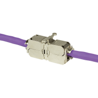 Feldkonfektionierbarer Kabelverbinder STP Cat.6A 10GE - geschirmt - Metall - 1 Stück