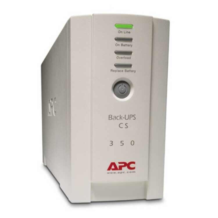 APC BK350EI - BackUPS CS 350VA USB SER 230V