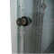 Kleiner 19"-Netzwerkschrank SZB IT - 18 HE - 600 x 800mm - Glastür - lichtgrau