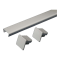 TS Abdeckung Anreihung oben von RITTAL - für Tiefe 600 mm - Edelstahl - 1 Stück