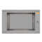 19"-Wandverteiler TAUNUS von IT-BUDGET - 6 HE - 450 mm Tiefe - Sichttür - Schloss - lichtgrau