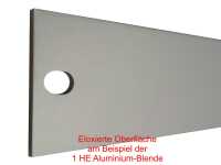 19"-Blindplatte / Montageplatte - 1 HE - Aluminium...