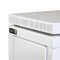 Schmaler Sicherheits-Serverschrank SR1200 L - schallgedämmt - Tiefe 1000 mm - inkl. 2 Lüfter - für SoHo, Praxis, Kanzlei - reinweiss