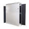 Schmaler Sicherheits-Serverschrank SR1200 L - schallgedämmt - Tiefe 1000 mm - inkl. 2 Lüfter - für SoHo, Praxis, Kanzlei - reinweiss