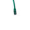 IT-BUDGET Vollkupfer Premium Patchkabel - Cat.6A - 500 MHz - halogenfrei - PoE+ - AWG 26/7 - grün - 0,25 m