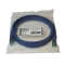 IT-BUDGET Vollkupfer Premium Patchkabel - Cat.6A - 500 MHz - halogenfrei - PoE+ - AWG 26/7 - blau - 0,25 m