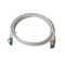 IT-BUDGET Vollkupfer Premium Patchkabel - Cat.6A - 500 MHz - halogenfrei - PoE+ - AWG 26/7 - weiß - 0,25 m