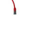 IT-BUDGET Vollkupfer Premium Patchkabel - Cat.6A - 500 MHz - halogenfrei - PoE+ - AWG 26/7 - rot - 0,50 m