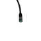 IT-BUDGET Vollkupfer Premium Patchkabel - Cat.6A - 500 MHz - halogenfrei - PoE+ - AWG 26/7 - schwarz - 1,50 m