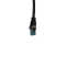 IT-BUDGET Vollkupfer Premium Patchkabel - Cat.6A - 500 MHz - halogenfrei - PoE+ - AWG 26/7 - schwarz - 2 m