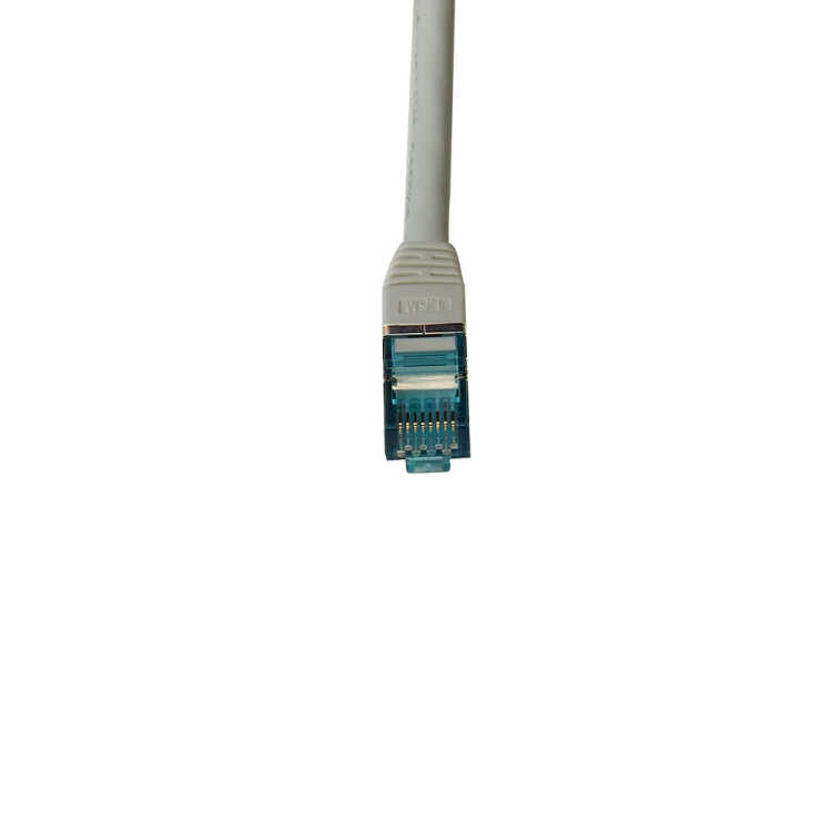 IT-BUDGET Vollkupfer Premium Patchkabel - Cat.6A - 500 MHz - halogenfrei - PoE+ - AWG 26/7 - grau - 30 m