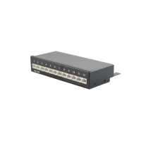 Quality Desktop Patchpanel - Cat. 6A - 12-Port -...