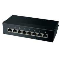 Quality Mini Patchpanel - Cat. 6A - geschirmt - 8 Port -...